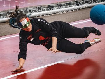 Goalball Raphaël Helle