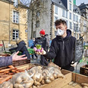 Rennes sous Covid, archives Thierry Pasquet