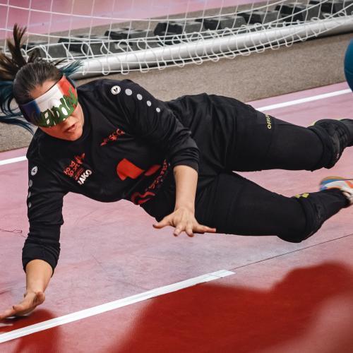 Goalball Raphaël Helle