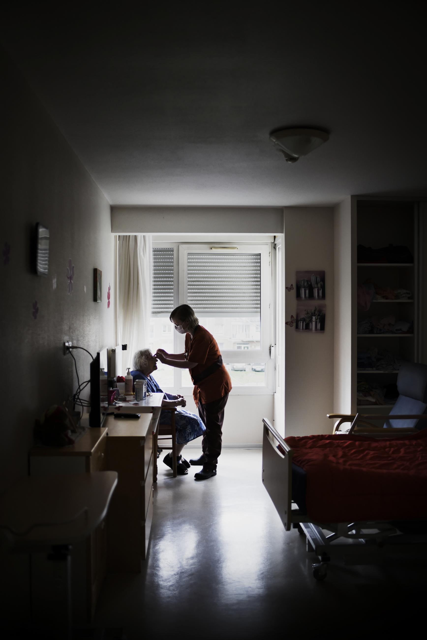 EHPAD coronavirus Florence Brochoire