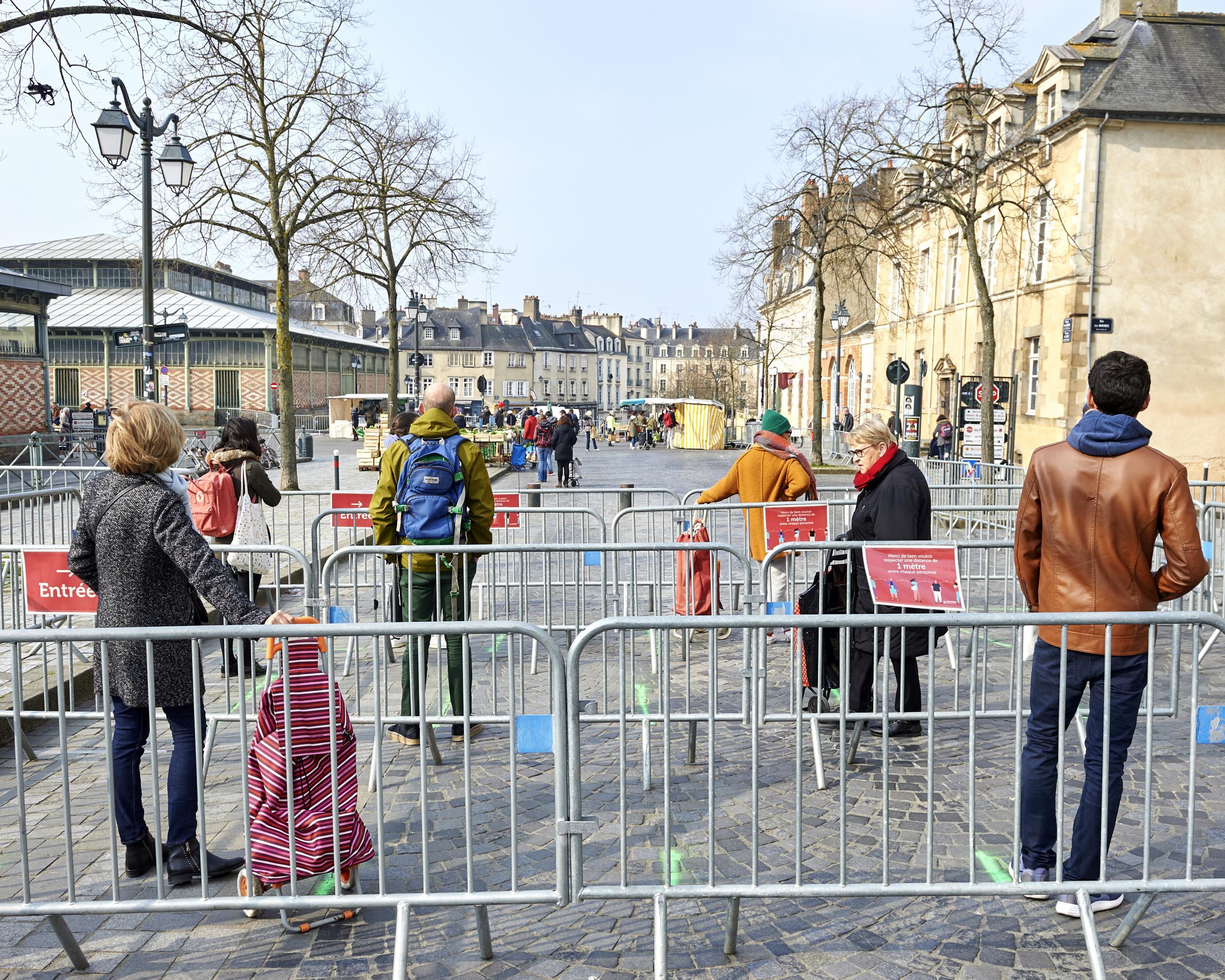 Rennes sous Covid, archives Thierry Pasquet