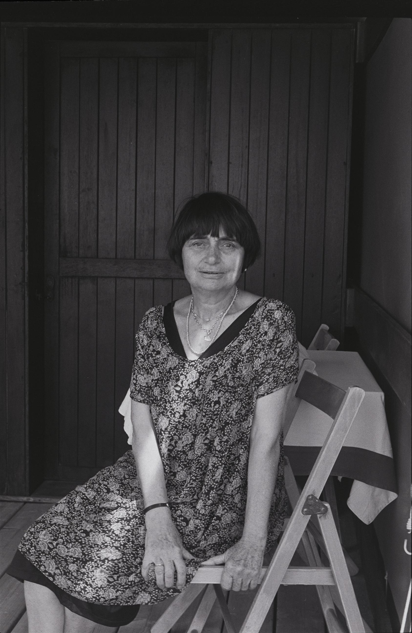 Portrait Agnès Varda Carole Bellaïche